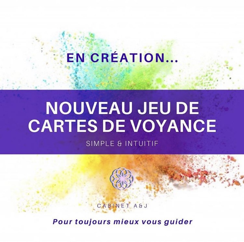 Nouveau jeu de cartes de voyance – En création
